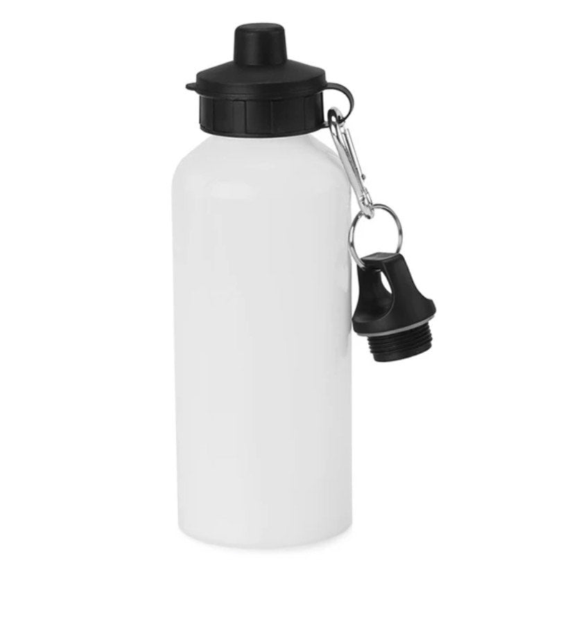 White Sublimation Water Bottle with Straw Mockup 4– Debbie Does Design