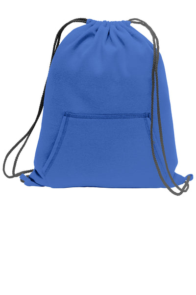 Drawstring sweatshirt cinch bag