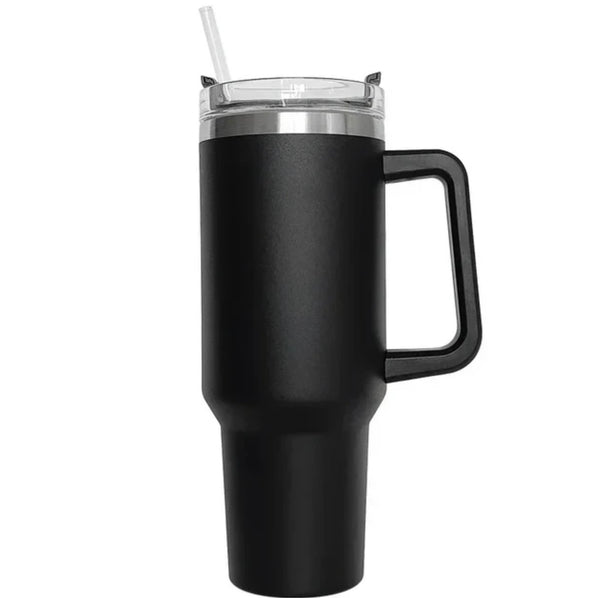 40oz Coffee Travel Mug with Handle Stainless Steel