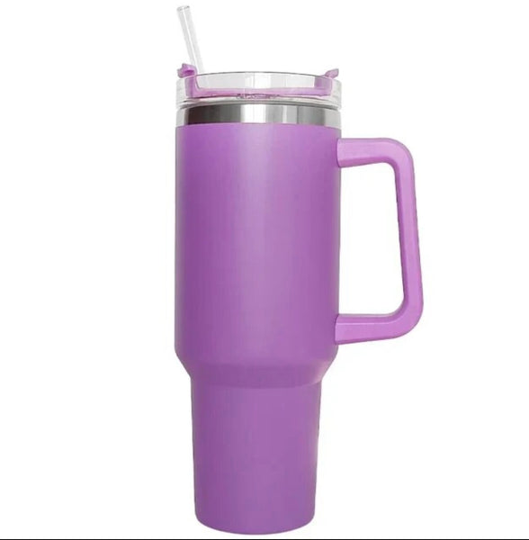 40oz Coffee Travel Mug with Handle Stainless Steel