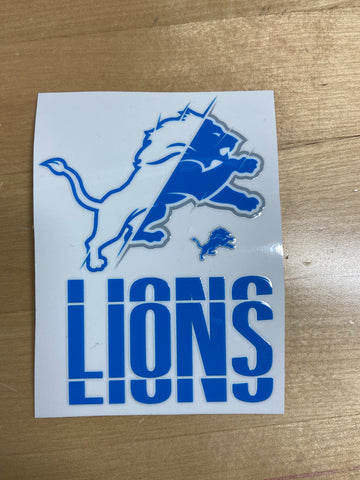 UV DTF DECAL - LIONS