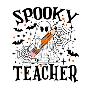 Halloween DTF Transfer - Spooky Teacher