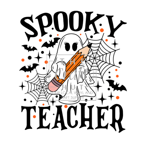 Halloween DTF Transfer - Spooky Teacher