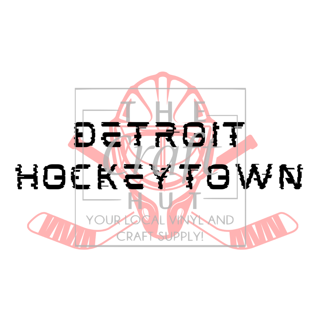 Red Wings DTF Transfer - Detroit Hockeytown