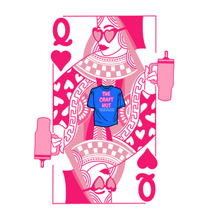 Valentines DTF Transfer - Queen Of Hearts