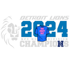 Lions DTF Transfer - 2024 NFC Champions