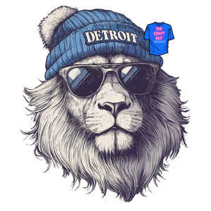 Lions DTF Transfer - Lion In Hat