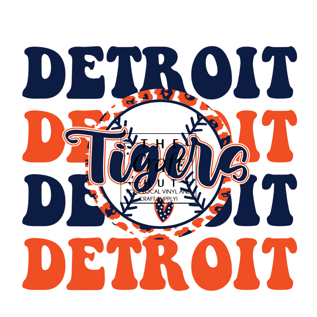 Tigers DTF- Detroit Repeat – The Craft Hut SCS